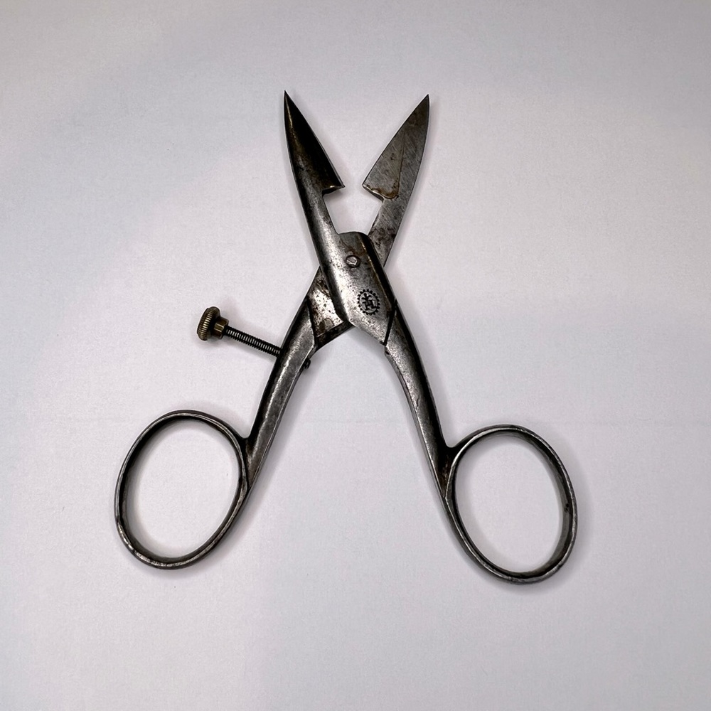 Antique Hilger & Sons Button Hole Scissors